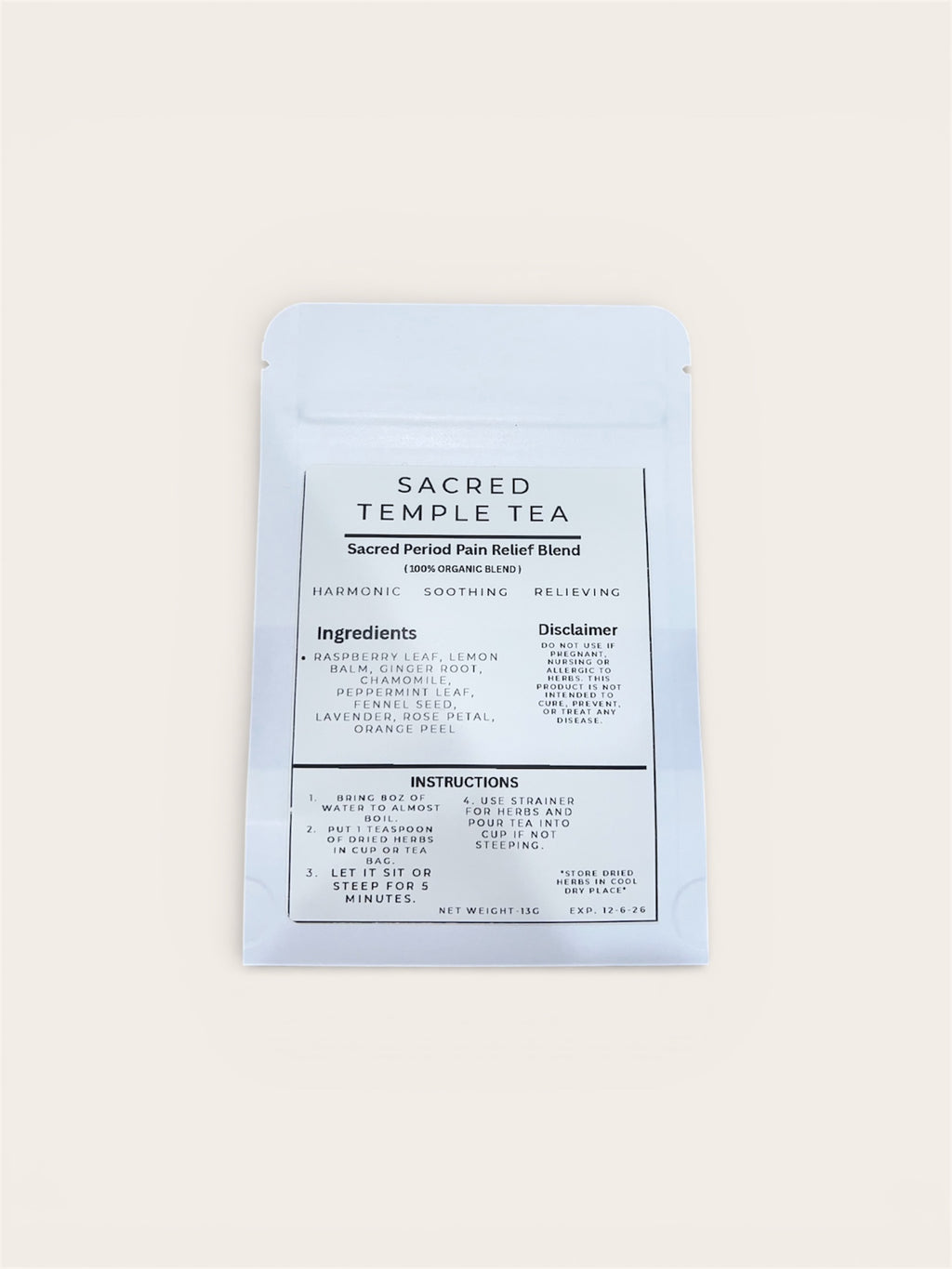 Sacred Period Pain Relief Blend