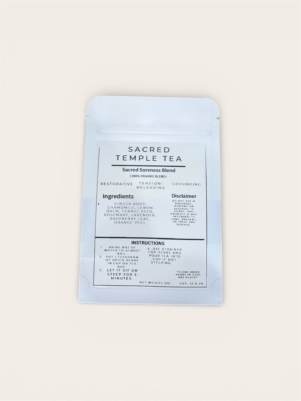 Sacred Soreness Relief Blend